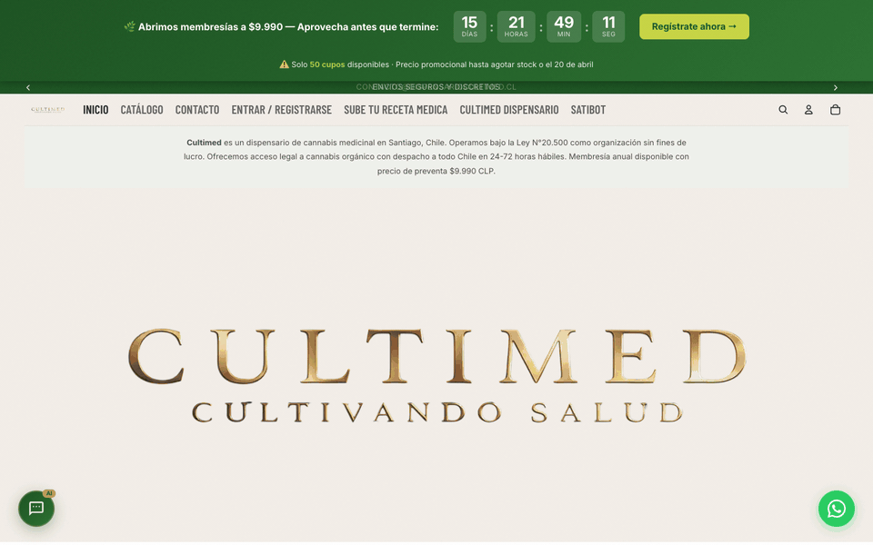 Preview animado de Cultimed