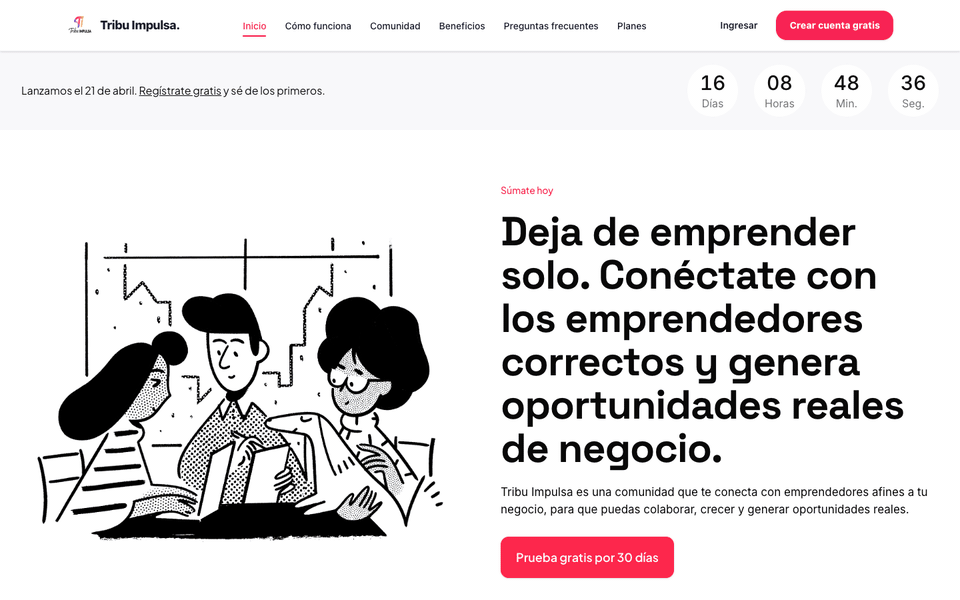 Preview animado de Tribu Impulsa